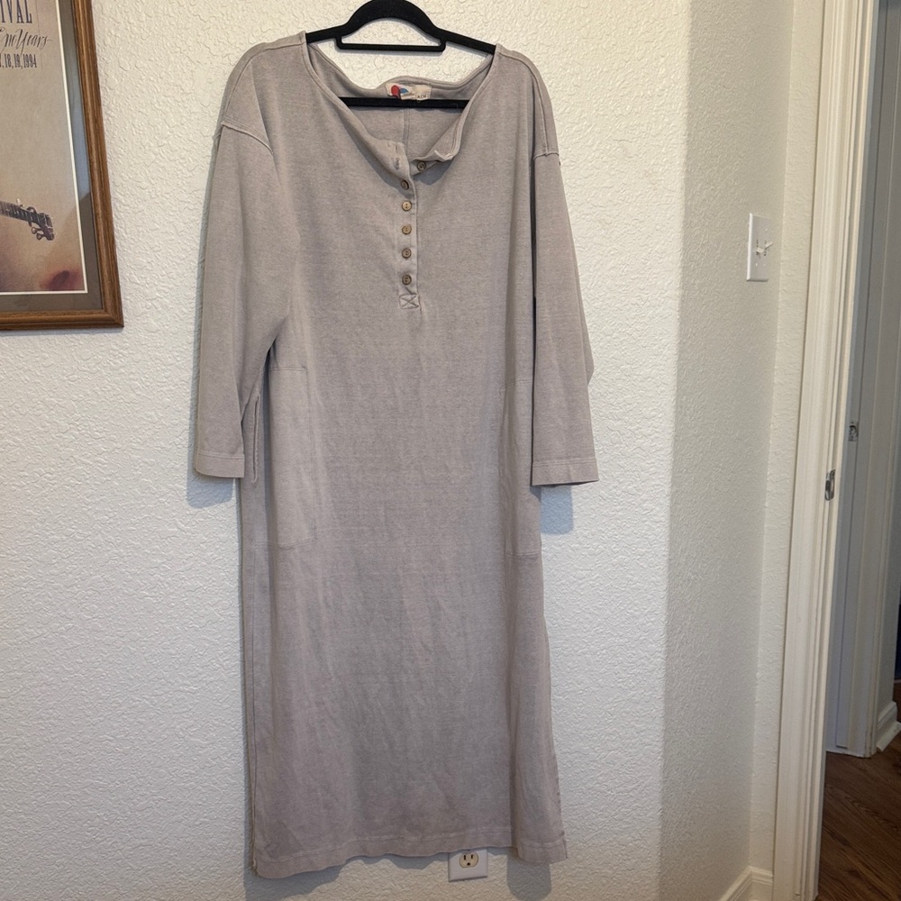 Free People Beach Gray Women's Dress